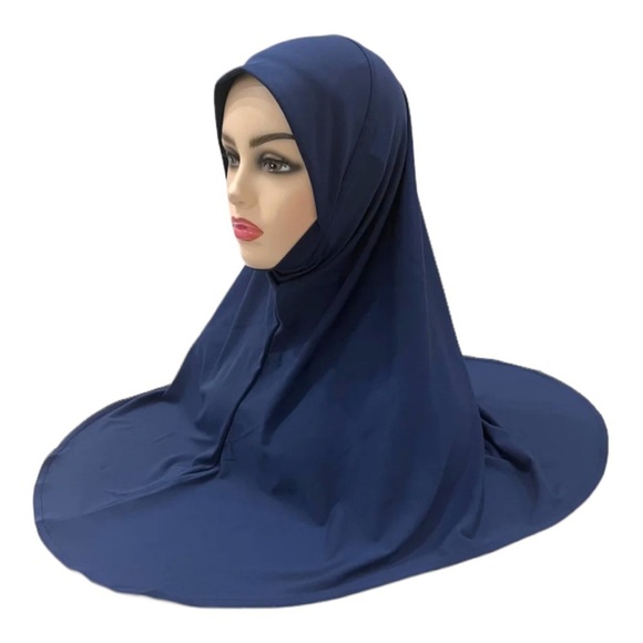 Pinless hijab Islamic hijab Muslim instant hijab khimar pull on hijab - Picture 1 of 2